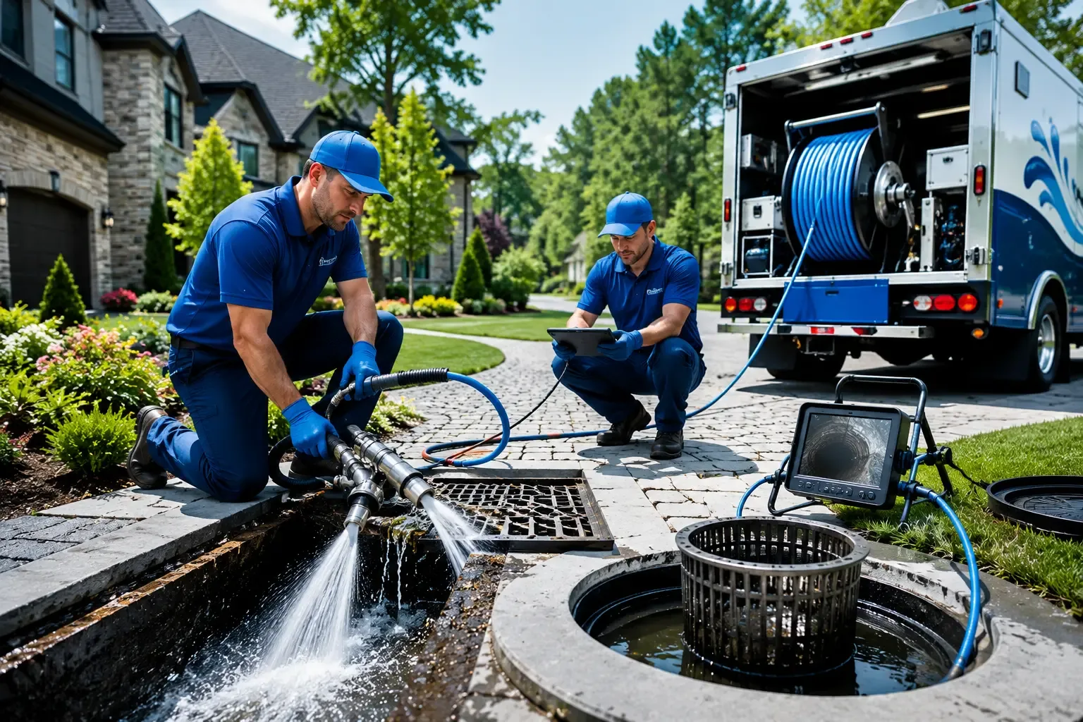 Local outdoor drain cleaning professionals in Lemont Furnace, PA